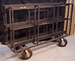 Anytime Rentals rents a complete assortment of both standard and custom dollies and carts designed to help make your production job run smoother