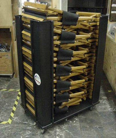 Anytime Rentals rents a complete assortment of both standard and custom dollies and carts designed to help make your production job run smoother