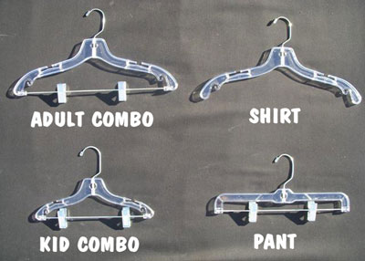 plastic hangers